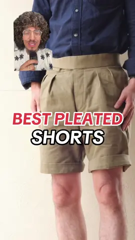 Best Pleated Shorts for Men 😈🔥👀🤙🏽 7” inseams goated #mensfashion #menswear #pleatedshorts #pleatedpants #tailoring #streetwear #shorts 