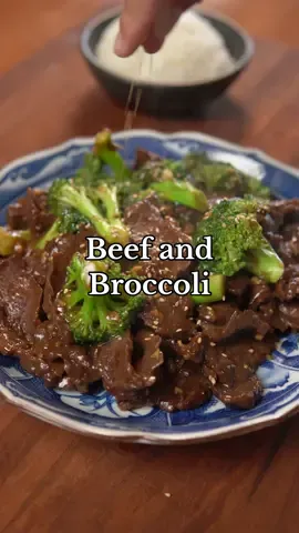 Beef and Broccoli Ingredients * 5 tbsp neutral oil * 3 cloves garlic(minced) * 1 tsp ginger(minced) * 1 head broccoli * 2 tbsp Shaoxing wine * Sesame seeds * 1.5 tbsp cornstarch+3 tbsp water Beef+Marinade * 1 lbs beef flank(thinly sliced against the grain) * 1/4 tsp baking soda * 3 tbsp Shaoxing wine * 1 tsp light soy sauce * 1 tsp oyster sauce * 1/2 tsp salt * 1/2 tsp sugar * 1 tbsp cornstarch * 1 tbsp neutral oil Sauce * 1/3 cup beef broth * 1.5 tbsp light soy sauce * 1 tsp dark soy sauce * 1 tbsp oyster sauce * 1 tsp sesame oil * 1 tbsp sugar * 1/4 tsp white pepper Instructions 1. Thinly slice beef and marinate with ingredients. 2. While marinating, combine sauce ingredients, mince ginger and garlic, and prep broccoli by cutting it off the stem and blanching in salted boiling water for 45 seconds. 3. Add 3 tbsp of oil to a ripping hot wok and fry beef in a single layer. Wait 1-2 minutes before stirring so it gets a nice sear. Fry beef for a total of 3-4 minutes. 4. Set beef aside and add more oil to the wok. Sauté garlic and ginger for a few seconds and deglaze with Shaoxing wine. 5. Add beef and broccoli to the wok along with the sauce and stir fry for a few minutes. 6. Combine cornstarch+water and add slurry to the wok. 7. Stir until thickened, garnish with sesame seeds, and serve with hot rice. #30minutemeals #beefandbroccoli #beef #broccoli #Recipe #cooking #Foodie #stirfry #takeout #takeoutfood #recipevideo #cookingvideo #foodvideo #EasyRecipe #EasyRecipes #easyrecipeideas #quickrecipe #quickrecipeideas #fastmeals 