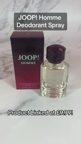 Looking for a new #MasculineFragrance ? 🤩 #Joop! Homme #Deodorant Spray is the perfect one! 🏆 #ShopNow for the best deals 💰 #fyp #tiktokmademebuyit #perfumetiktok #fragrancetok 