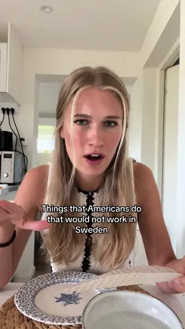 Comment for what Swedes do that doesn’t work in America🌸 #swedishgirl #europevsamerica #movingabroad #cultureshock #americanculture #foryou #internationalcouple #fördig 