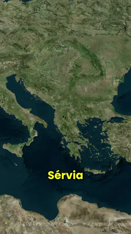Sérvia #servia #mapaanimado #geografia 