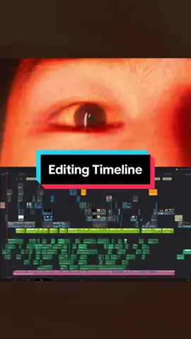 editing timeline from a snippet of my short film #cinematography #life #shortfilm #editing 
