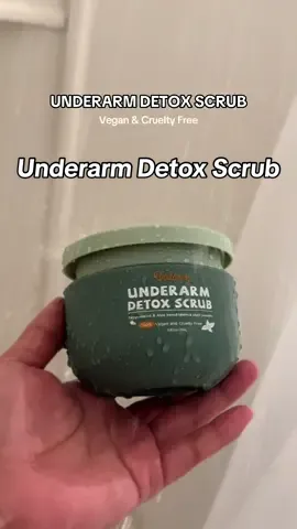 I’ve heard such good reviews on this underarm scrub!!! I tried it yesterday and it left a tingly fresh feeling on my underarms and I didnt even have to apply deodorant all day! Hoping my underarms look brighter with using this, I’ll update you guys in a few  weeks🤩 #underarmcare #underarm #detoxscrub #detox #scrub #exfoliatingscrub #peppermint #aloevera #moisturizes #smoothskin #noodor #eliminatesodor #skincare #skincareproducts #musthaves #TikTokShop #ttsacl #foryoupage #foryou #fypシ゚viral #fypツ 