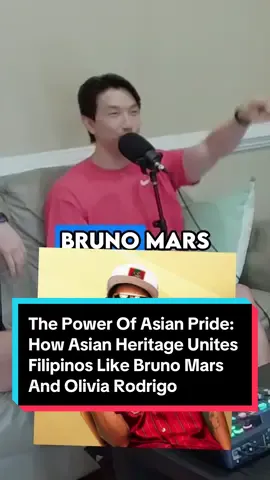 The Power Of Asian Pride: Why Filipinos Claim Bruno Mars And Olivia Rodrigo As Their Own 💪🌟🇵🇭 #fyp #fypシ #foryou #talkricetome #podcast #asian #filipino #filipina 