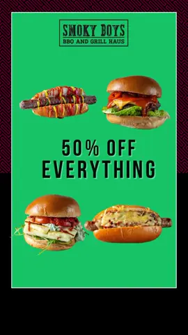 Enjoy 50% OFF on Uber Eats 🔥 USE CODE: SBOYS50 at checkout. Applies when you spend £20 #london #bbqgrill #50off #specialoffer 