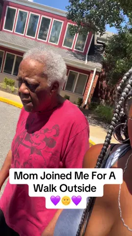 This is mom’s first time outside since Covid. #covidsurvivor #ilovemymom #livingwithalzheimers #alzheimersucks #alzheimersawareness #alzheimerscaregiver #caregiversoftiktok #caringformom #alzheimerscaregiving #caregiversupport #alzheimerscaregiving #keepingmommobile 