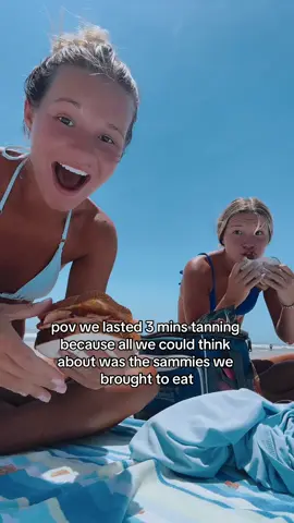 i had to chase my napkin down the beach after this video