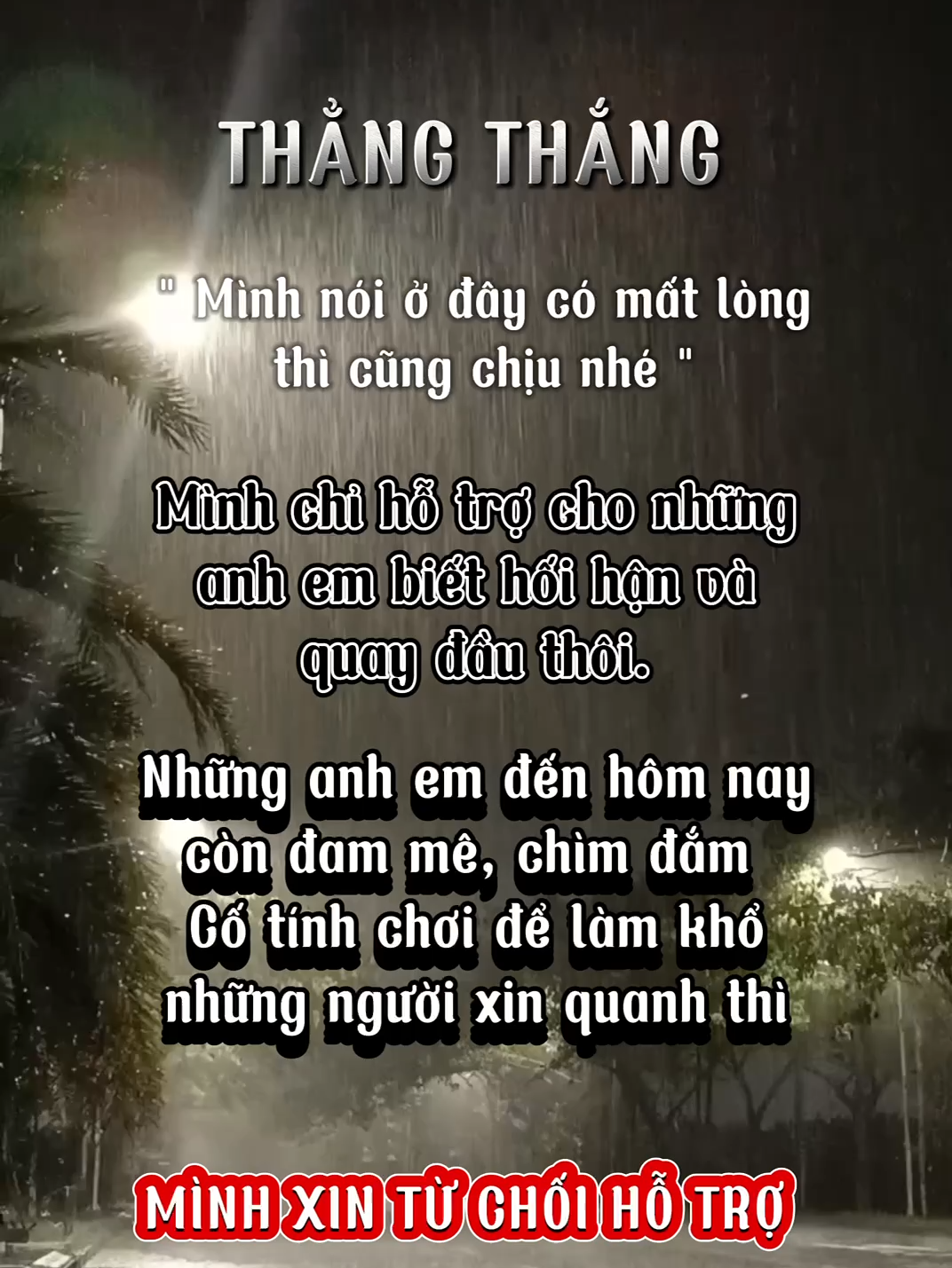 Quay đầu thì nhắn mình #tamtrang #cobacmang #vay #huymedia79