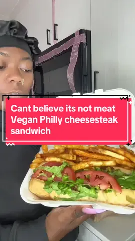 Food mukbang, I TRIED A VEGAN SPOT CALLED CANT BELElieve its not meat!!!!! #viral #food #blackgirl #vegan #4upage #mukbang #chicagotiktok #ubereats 