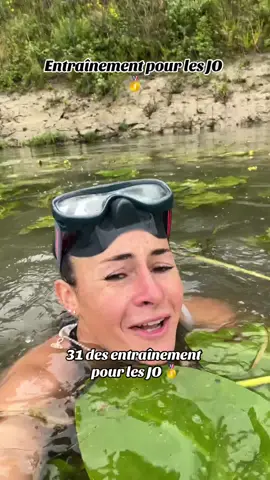 Pas facile l’entraînement du jour 😅🏊🏼‍♀️ #paris2024 🥇