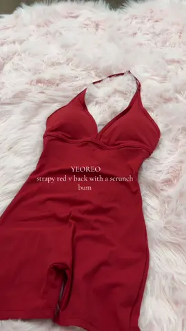 red for summer ❤️ @YEOREO has the best comfy fitnesswear 🥰 couldnt find the exact link for this jumpsuit but i tagged a similar one 🤗 hope this helps #yeoreo #redjumpsuit #romper #shortsjumpsuit #fitnessootd #ootdinspo #yogawear #activewear #CapCut 