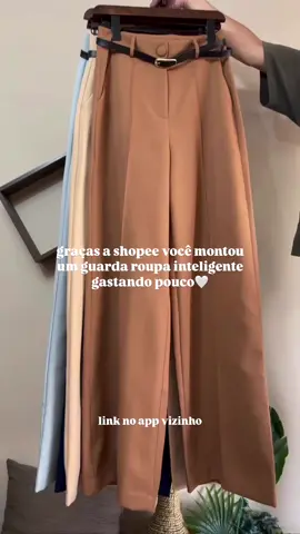 LINK NO APP VIZINHO 🔗 ✨ Me siga para mais achadinhos, ofertas e descontos dos produtos mais virais da internet ✨ #modafeminina #roupasfemininas #calcaalfaiataria 