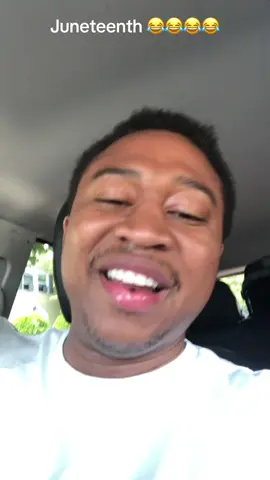 What you mean happy juneteenth 😂😂😂