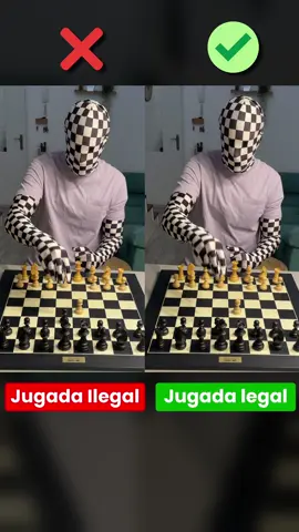 La regla más DESCONOCIDA en ajedrez ♟️ Esta jugada se conoce como CAPTURA AL PASO y es la regla que más confusión genera entre jugadores principiantes y aficionados 🤔 ¿Cuándo se puede realizar la captura al paso? 👉🏽 Cuando un peón enemigo está en su casilla inicial y mueve DOS pasos en una sola jugada, situándose justo en la casilla de al lado de nuestro peón, en la misma fila. La captura al paso solo puede realizarse en la jugada inmediatamente posterior al avance del peón enemigo, después ya no es posible. ❌ En el ejemplo de la izquierda el peón ya había avanzado una casilla anteriormente por lo que NO es posible la captura al paso, mientras que en el ejemplo de la derecha SÍ es posible al avanzar dos casillas en una sola jugada ✔️ #ajedrez #chess