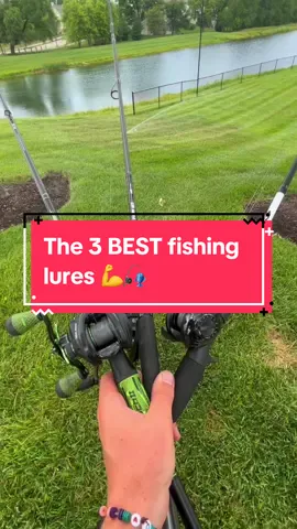 The 3 BEST fishing lures 🎣🐟 #fishing #bassfishing #fishingvideos #CapCut 