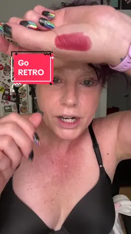 WE DID IT GO RETRO 39/39 days of MACiMAL LIPSTICK #maccosmetics #macximal #goretro #lotd #motd #genx #genxbeauty #macseniorartist #makeup #tutorial #macpridepalette 