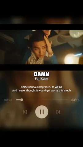 Damn - Fujii Kaze Full Song MV #song #songlyrics #damn #fujiikaze #fullsong #musicvideo #fyp 