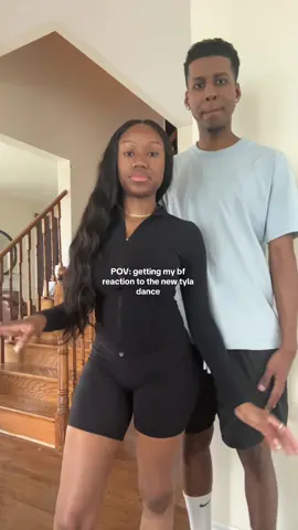 He wasnt having it #tyladance #fyp #couplestiktok #dancechallenge 