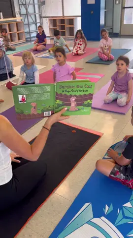 This book includes yoga postures, a yoga sequence, breathing exercises, and a final resting meditation. Search DAMIEN THE COW on Amazon #yogabook #yogakids #meditation 