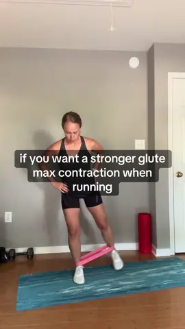 For a full contraction, improve your hip internal rotation since the glute max contracts into external rotation. I like to think of it as a swinging door- for the full contraction it needs the full range as rotates from internal rotation to external rotation coupled with hip extension #runtok #runningtips #runningtipsdaily #glutestrength #glutemaximus #runningformtips #marathontraining #marathonrunner #itbsyndrome #hippain #hipmobilityexercise 