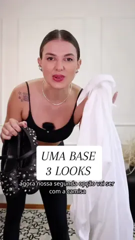 Uma base 3 looks, me conta foi o seu favorito, 1,2 ou 3? 