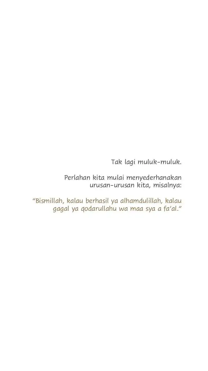 syukuri apapun hasilnya 