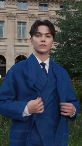 #VERNON at the KENZO Spring-Summer 2025 show by #Nigo in Paris.  #KENZONIGO #KENZOSS25