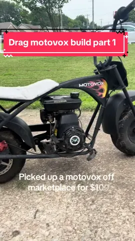 Building a built 212 motovox to drag race my buddy in our $600 budget build #motovox #dragrace #predator212 #minibike @Bigkuntry.99 