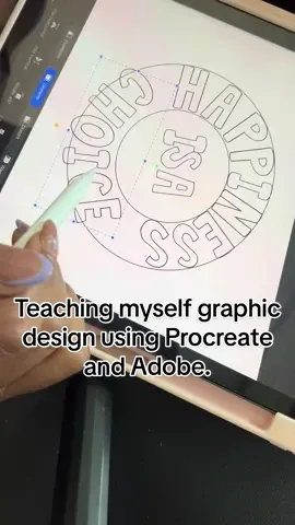 This is my firet graohic design using @Adobe Illustrator to vectorize my design from @Procreate. I looked up several videos that were a huge help. #graphicdesign #webdesigner #webdevelopment #ai #adobeillustrator 