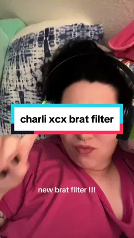 @sbosbo just told me theres a new brat filter #brat #charlixcx #bratcharlixcx 