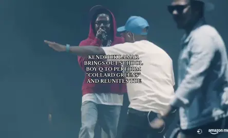 ITS A TDE REUNION #fypツ #foryourpage #kendricklamar #schoolboyq #tde #thepopout #kenandfriends #juneteenth #liveperformance #liveconcert #kiaforum 