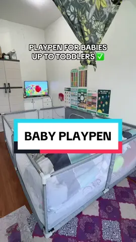 Napaka Helpful talaga ng Playpen na ito. This is for our babies to toddlers safety!🥰 #TikTokBudolFinds #Babyplaypen #playpenforbaby #playpenfamilysize #playpenfortoddlers #playpenforbabies #playpen #babyneeds #babyessentials #MomsofTikTok #dadsoftiktok #everyone #firstimemom 
