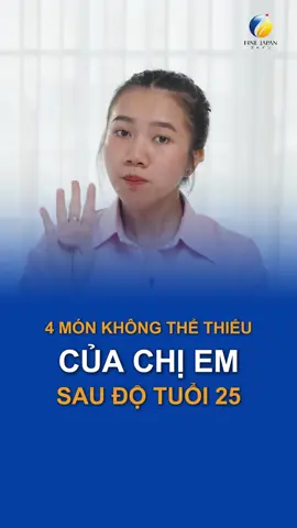 TOP 4 món không thể thiếu của chị em sau độ tuổi 25 😍  #FineJapan #NhatBan #Thucphamchucnang #Chatluong #Viralvideo #Xuhuongtiktok #fyp #chongnang #noitiettonu #collagen #vitamin 