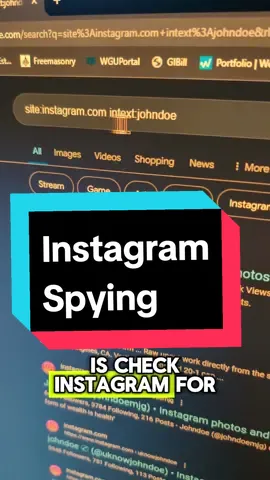Gain Info On Private Instagram Accounts #fypage #fypシ゚viral #trending #viral #explorepage  Unlock the secrets of gaining information on a private Instagram account using Google dorks in our latest video! Learn the art of advanced Google search techniques to uncover hidden details and public data associated with private Instagram profiles. This comprehensive tutorial guides you through specific Google dork queries and how to apply them ethically and effectively. Perfect for cybersecurity enthusiasts, ethical hackers, and anyone interested in the power of Google search. Enhance your online investigation skills and explore the fascinating world of Google dorks. Watch now and discover how to use these powerful search operators to gather information like a pro! #GoogleDorks #PrivateInstagram #InstagramHacks #Cybersecurity #EthicalHacking #AdvancedSearch #GoogleSearch #TechTips #DataRetrieval #OnlinePrivacy #InformationSecurity #GoogleOperators #SearchTechniques #PrivacyAwareness #TechTutorial #DigitalForensics #HiddenData #OSINT #SearchEngineHacks #techeducation 