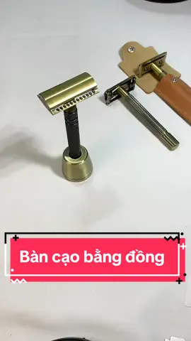 Dao cạo râu bằng đồng nguyên chất #LIVEhighlights #TikTokLIVE #LIVE #daocaorau #formen 