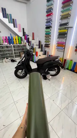 hijau army doff 😍🤩  #skotlet #skotletmotor #wrappingmotor #wrappingmobil #ketapangkalbar #fyp #skotletscoopy #scoopyketapang #wrappingscoopy #scoopy #ketapang 