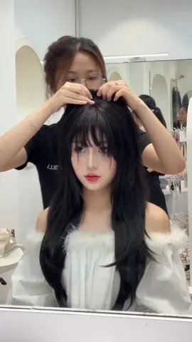 Từ khi biết đến tóc gi.ả ko còn biết làm tóc là gì nữa :)) #capelli 