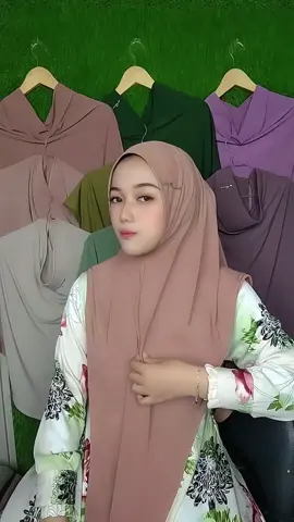 WARNA MOCA  Alwira Hijab Instan Haura Non Pet Malay Jilbab Segitiga Bahan Jersey Premium Adem Lembut Tidak Mudah Kusut & Tidak Licin  #jilbabinstan #hijabinstan #kerudunginstan 