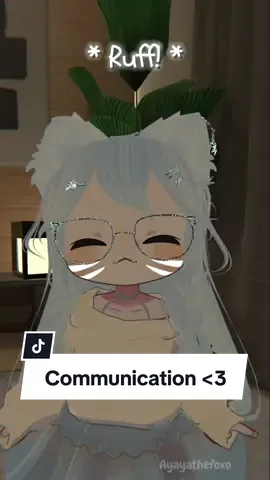 Never Underestimate the Big Girl Bark 🐾 Communicating your feelings and speaking up can be hard sometimes. I've been working on using my voice more 🤍 #communication #bluey #woof #bark #ayaya #chibi #vtuber #foxgirl #foxo #vr #vrc #vrchat #vrchatmoments #fyp #foryou #vrchatcommunity #fypシ #learning #vrchatfunny #meme #memes #aww #anime #funny #funnyvideos #skits #skit 