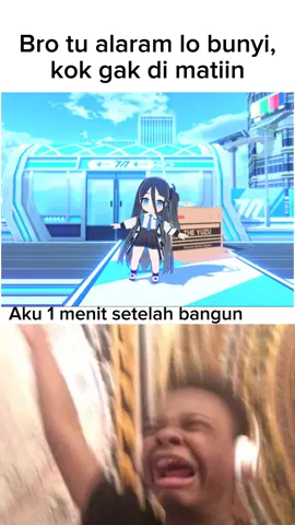 Pov:Lo mau matiin alarm tapi lo.... #dance #anime #fyp #p#pov #alarm #fyppage #4u #edit #:) #p