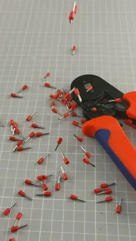 #ad Insulated Terminal ConnectorKit1Set Wire Terminal CrimpingToolwithAccessories,HSC8 6-4ACrimper&Terminals/Box,Father'sDay Gift#lukesparky #electrician #crimpingpliers #tools #HadaLaboRayaGlow 