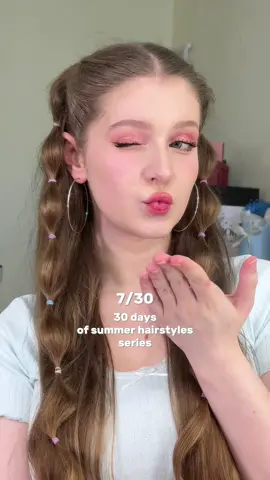 follow to see the full series! bubble braids tutorial is here 🫧☀️let me know which hairstyle u want to see in the comments! 💓 tags: hairstyle . bubble braids . hairstyle ideas . hairstyle tutorial . easy hairstyles . quick hairstyles . hairstyles . bubble braids hairstyle . summer hairstyle . hairstyle of the day . coquette hairstyle . coquette . cute hairstyle . braids . #twinbraids #hairstyle #hairstyleideas #hairstyleoftheday #cutehairstyles #easyhairstyles #quickhairstyle #summerhairstyles #summerhair 