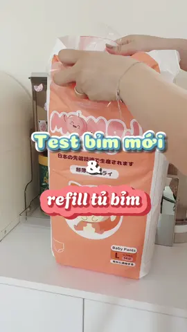 Test bỉm mới - bỉm quần Momoji   #momoji #bimmomoji #bimmomojisieuthamhut  #Bim_momoji