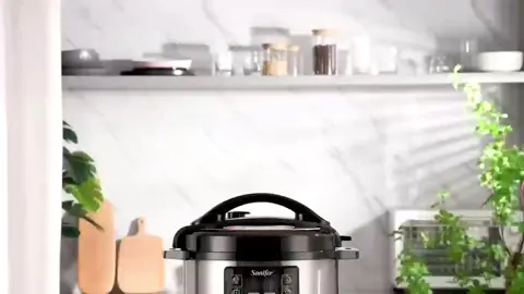 Sonifer Electric Pressure Cooker SF-4032 .Capacity: 8 Liter .4 Digital display, touch panel .Stainless steel housing, robust and durable .High temperature non-stick spraying aluminum alloy inner pot .22 cooking functions, so much choice .Timing control and heat preservation function .Intelligent system, simple operation AC 220-240V 50/60Hz 1350W