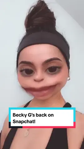 @Becky G is back on Snapchat! 👻 her username: beckygofficial ⬅️ #beasters #music #singer #actress #fun #celebs #style #snapchat #iambeckyg #beckyg #mexicana #latina #foryou #trending #viral #fyp #beauty #Lifestyle #musician #artist #popular #celebstyle 