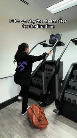 How do people do this?? 🤡 #stairmaster #cardio #gym #fyp #anytimefitness #GymTok 