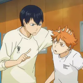 size difference make them look very cute!!🫠😭🫶🏻 #kageyama #hinatashoyo #kagehina #ハイキュー #animeedit #haikyuu #shobio #fypシ゚ 