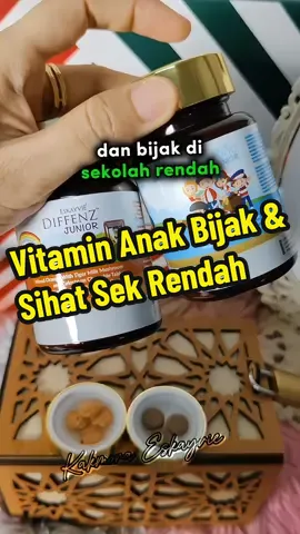 Replying to @ibu_triples Utk Anak sek Rendah puan boleh bagi Diffenz Junior utk Anak sihat & Mindtropic Junior utk tingkatkan IQ Anak, Bantu Anak fokus, mudah faham bila belajar. Btw anak puan umur berapa ya ? ☺️ #diffenzjunior #diffenzeskayvie #diffenzmalaysia #diffenzpaknil #TKMEmpire #eskayviemalaysia  #mindtropicjunior ##speechdelay #eskayvie #eskayviemalaysia #vitaminminda #vitaminmindaanak #kesihatan #fokusbelajar #vitaminbudak #supplementkanakkanak #boosteruntukmurid 