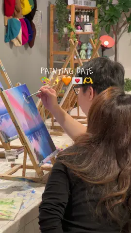Found the perfect date activity #sydney #dateideas #relationshipgoals #datenight #paintandsip 