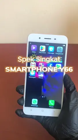 Review spesifikasi smartphone y66,Kuy simak videonya!!... #smartphone #review #produkviral #jualanonline #fypシ゚viral #foryoupage #androidhacks #racuntiktok 